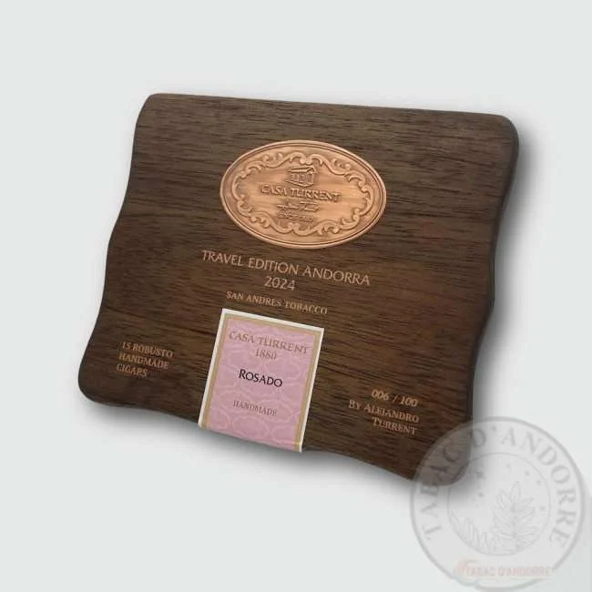 Cigare Casa Turrent 1880 – Robusto Rosado Travel Edition Andorra C/15