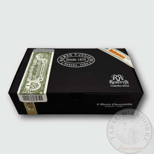 Cigare Romeo y Julieta – Short Churchills Reserva Cosecha 2019 C/3