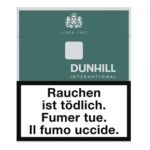 Cartouche de cigarettes Dunhill International Green
