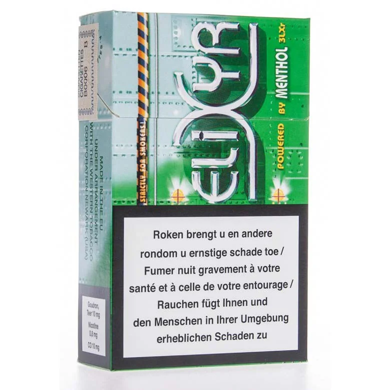 Cartouche de cigarettes Elixyr Menthol