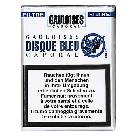 Cartouche de cigarettes Gauloises Disque Bleu