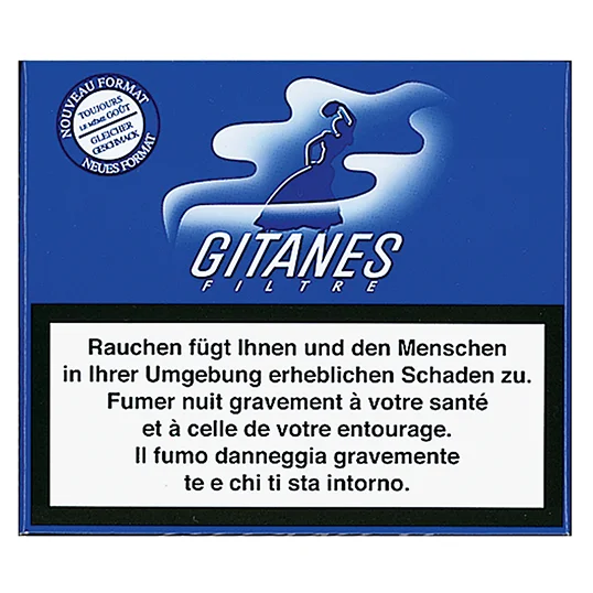Cartouche de cigarettes Gitanes avec filtres