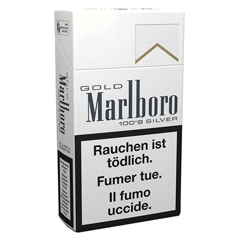 Cartouche de cigarettes Marlboro Gold Silver 100s