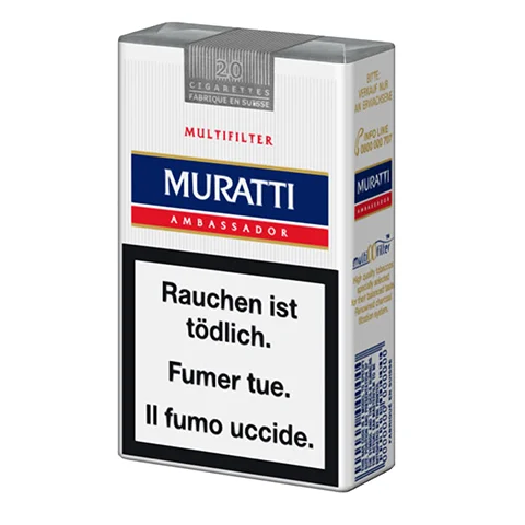 Cartouche de cigarettes Muratti Ambassador Soft pack