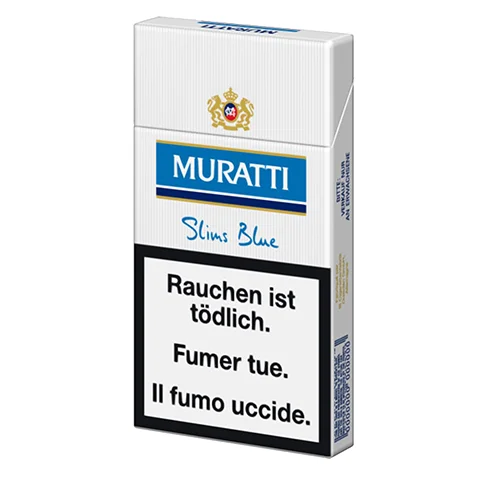 Cartouche de cigarettes Muratti Slims Bleu 100S