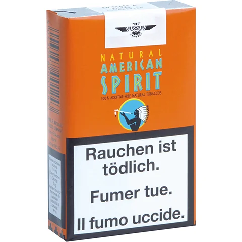 Cartouche de cigarettes Natural American Spirit Orange sans additifs