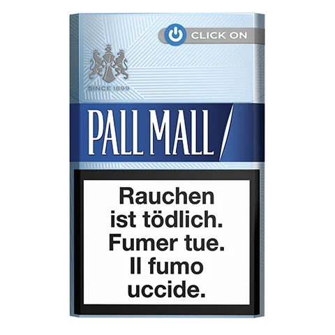 Cartouche de cigarettes Pall Mall Bleu Click On