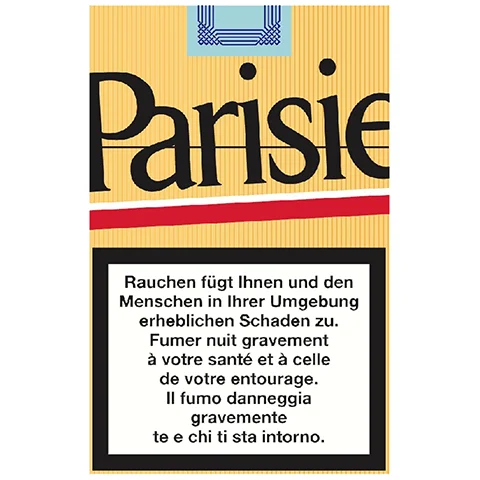 Cartouche de cigarettes Parisienne Jaune
