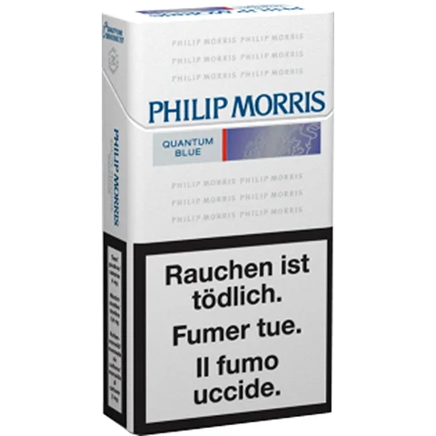 Cartouche de cigarettes Philip Morris Quantum Blue 100s