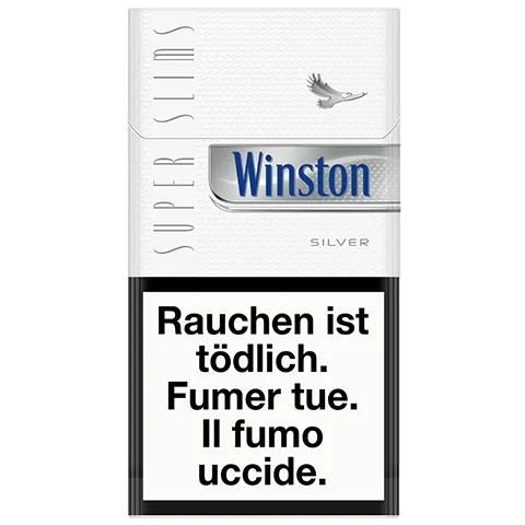 Cartouche de cigarettes Winston Superslims Silver