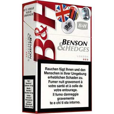 Cartouche de cigarettes Benson & Hedge London Red